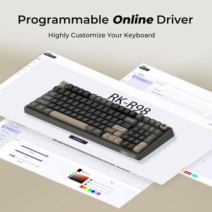 Gaming Mechanical Keyboard RGB Hot Swappable Numberpad encalife