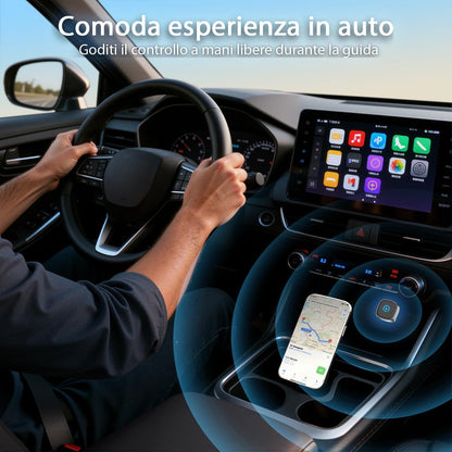 Wireless CarPlay Adapter Mini Grey encalife