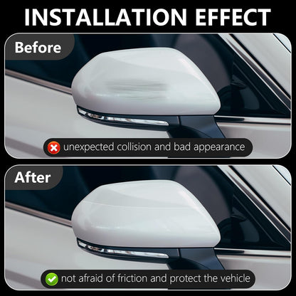 Transparent Carbon Fiber Car Door Edge Protector Film encalife
