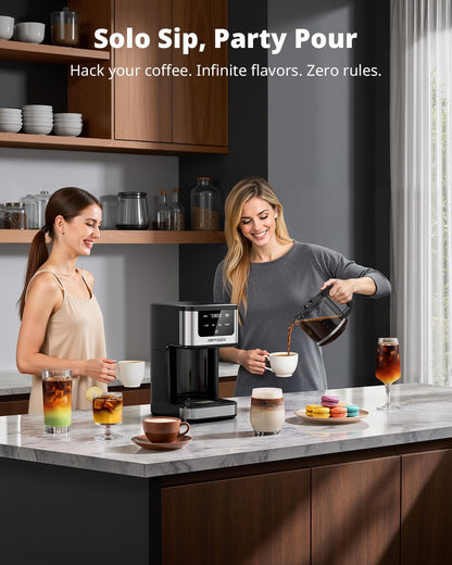14 Cup Programmable Coffee Maker | Fast Brew Drip Machine encalife