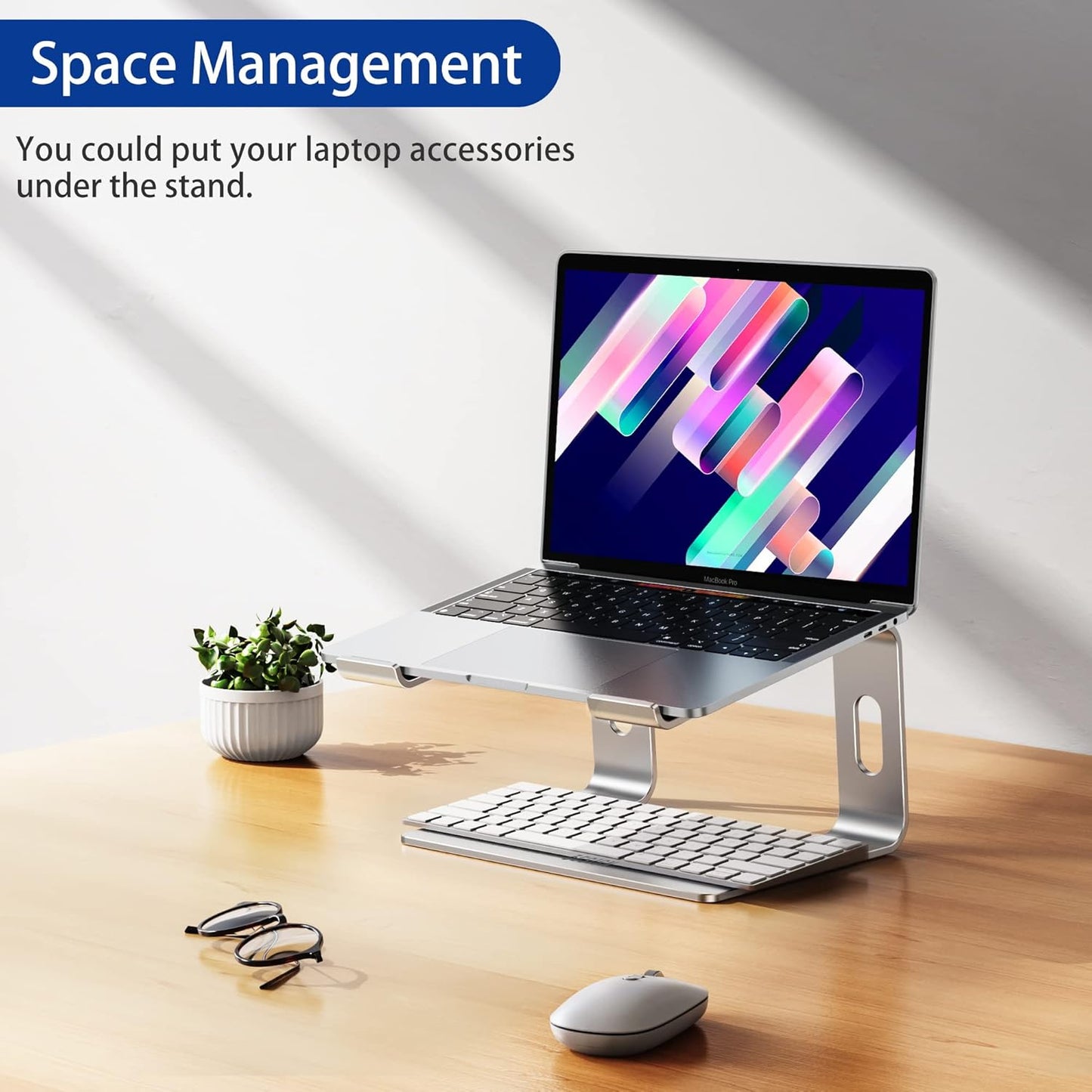 Aluminum Detachable Laptop Stand for Office Desk encalife