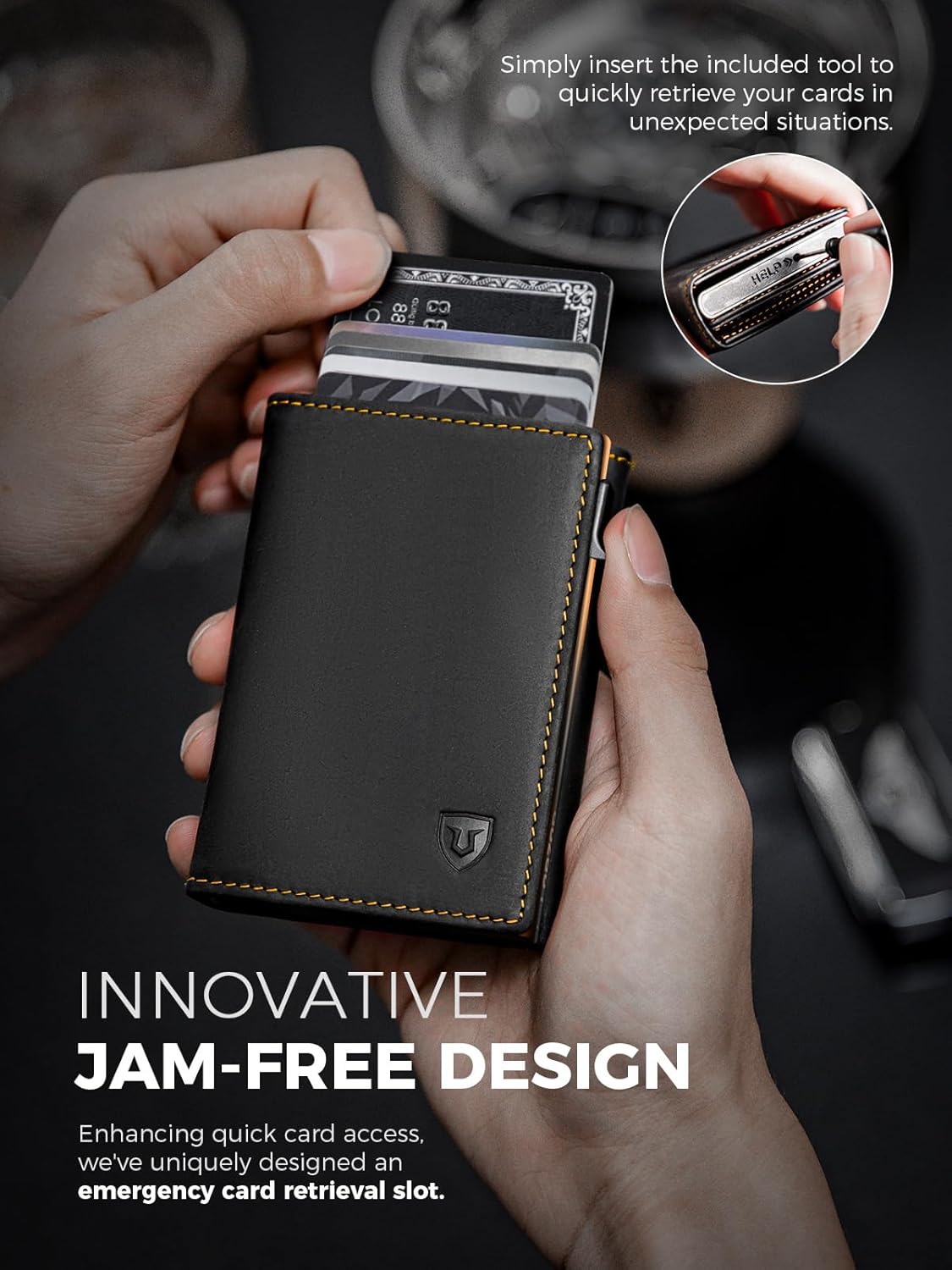 Wallets for Men I Slim RFID Leather encalife