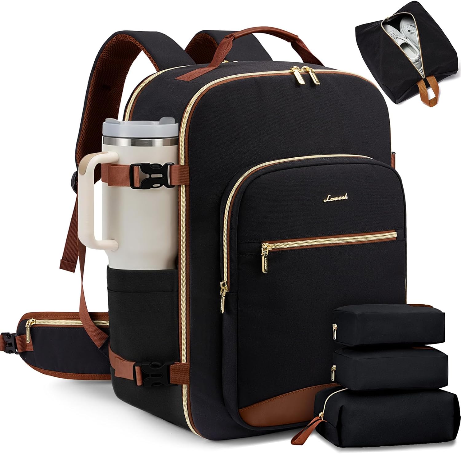 40L Airline Approved Travel Backpack encalife