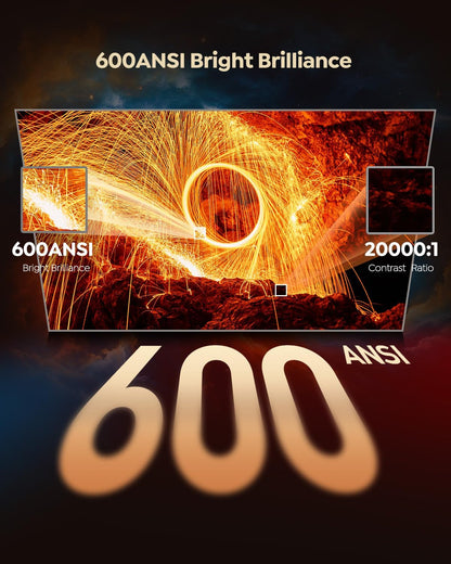 Smart 4K Bedroom Projector encalife