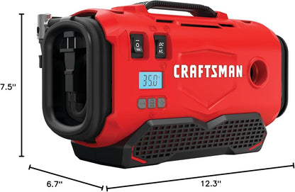 Triple Power Digital Tire Inflator Air Pump encalife