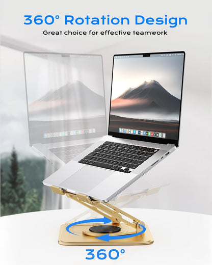 Rotating Laptop Stand For Desk encalife