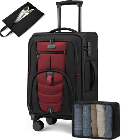 Business Carry On luggage With Laptop Compartment encalife