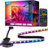 RGB Lighting TV backlight with dual-lens camera for 55–65-inch TVs