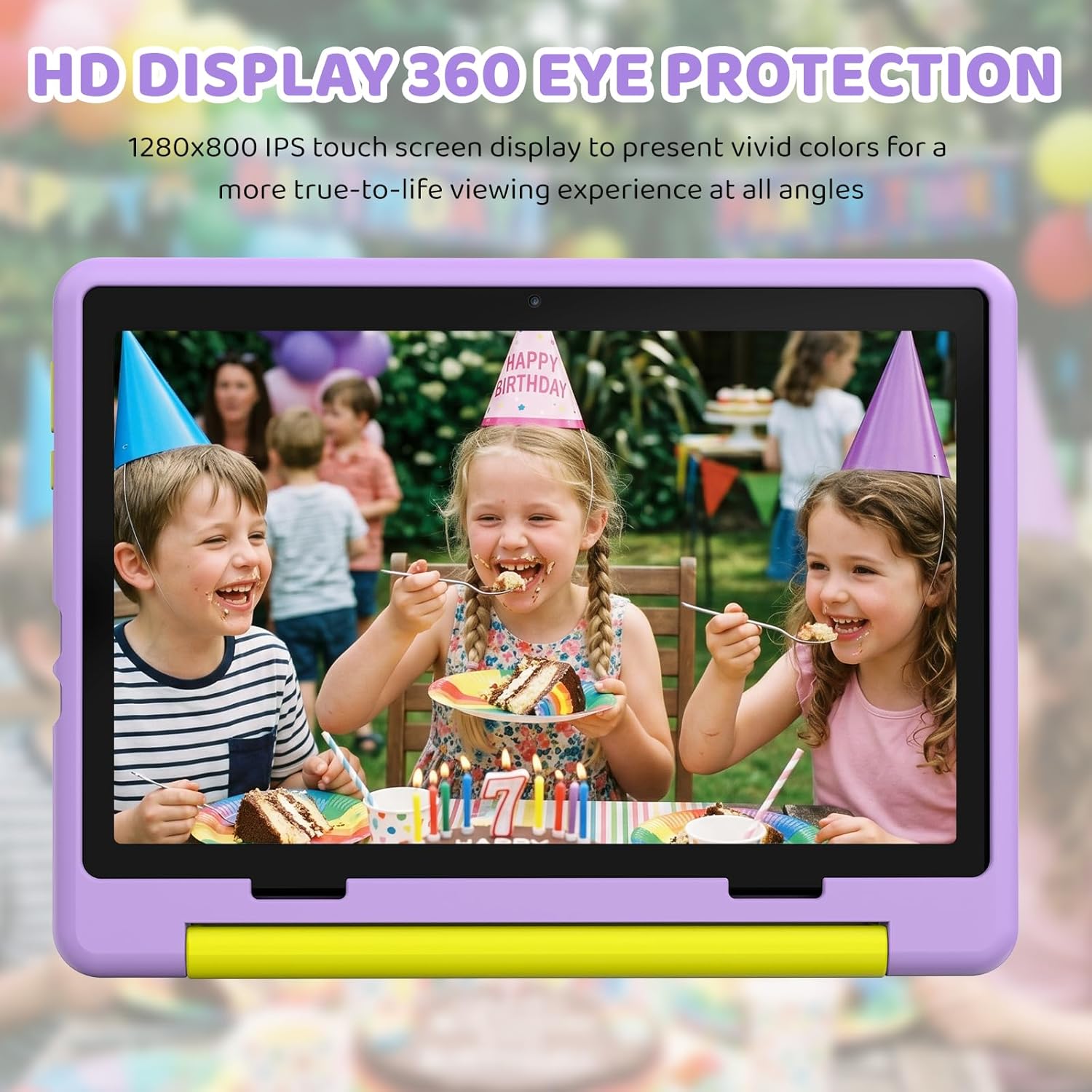 Android Tablet for Kid with Case &amp; Parental Controls encalife