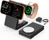 3-in-1 foldable magnetic wireless charger for iPhone Apple Watch and AirPods travel charging