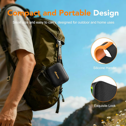 Powerful 10W Waterproof Bluetooth Speaker With Lights encalife