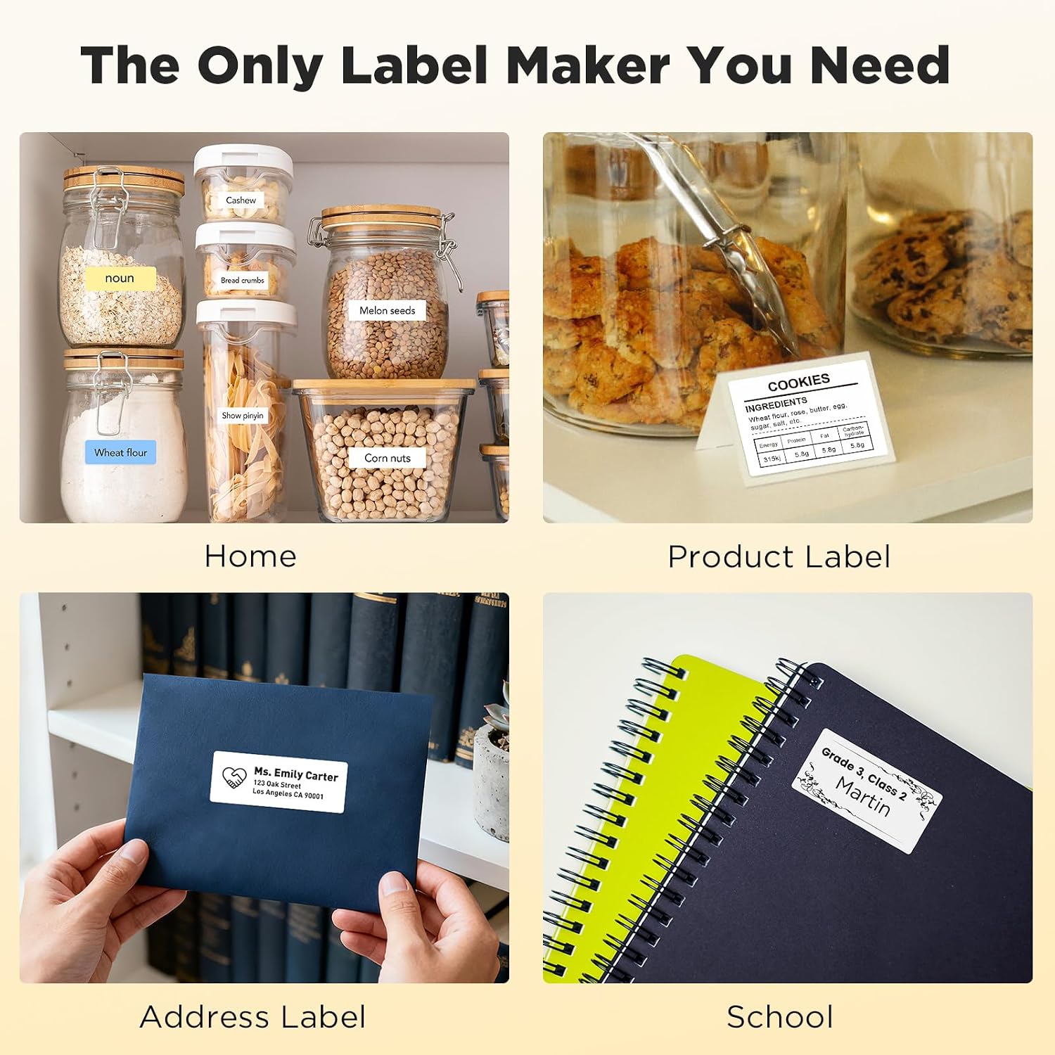 Smart Bluetooth Label Printer For Easy Organization encalife