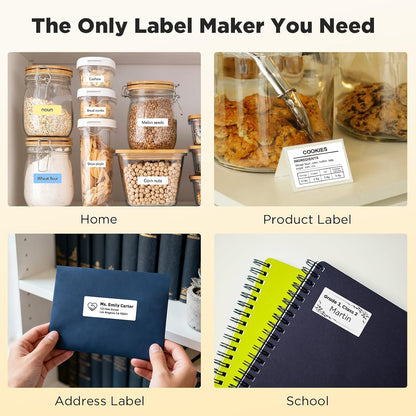 Smart Bluetooth Label Printer For Easy Organization encalife
