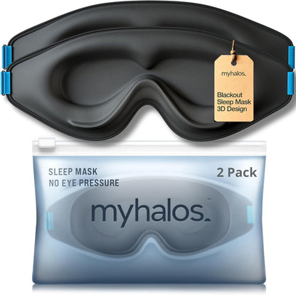 3D Blackout Sleep Mask for Side Sleepers encalife