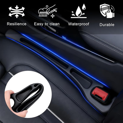 Car Seat Gap Filler Organizer 2 Pack encalife
