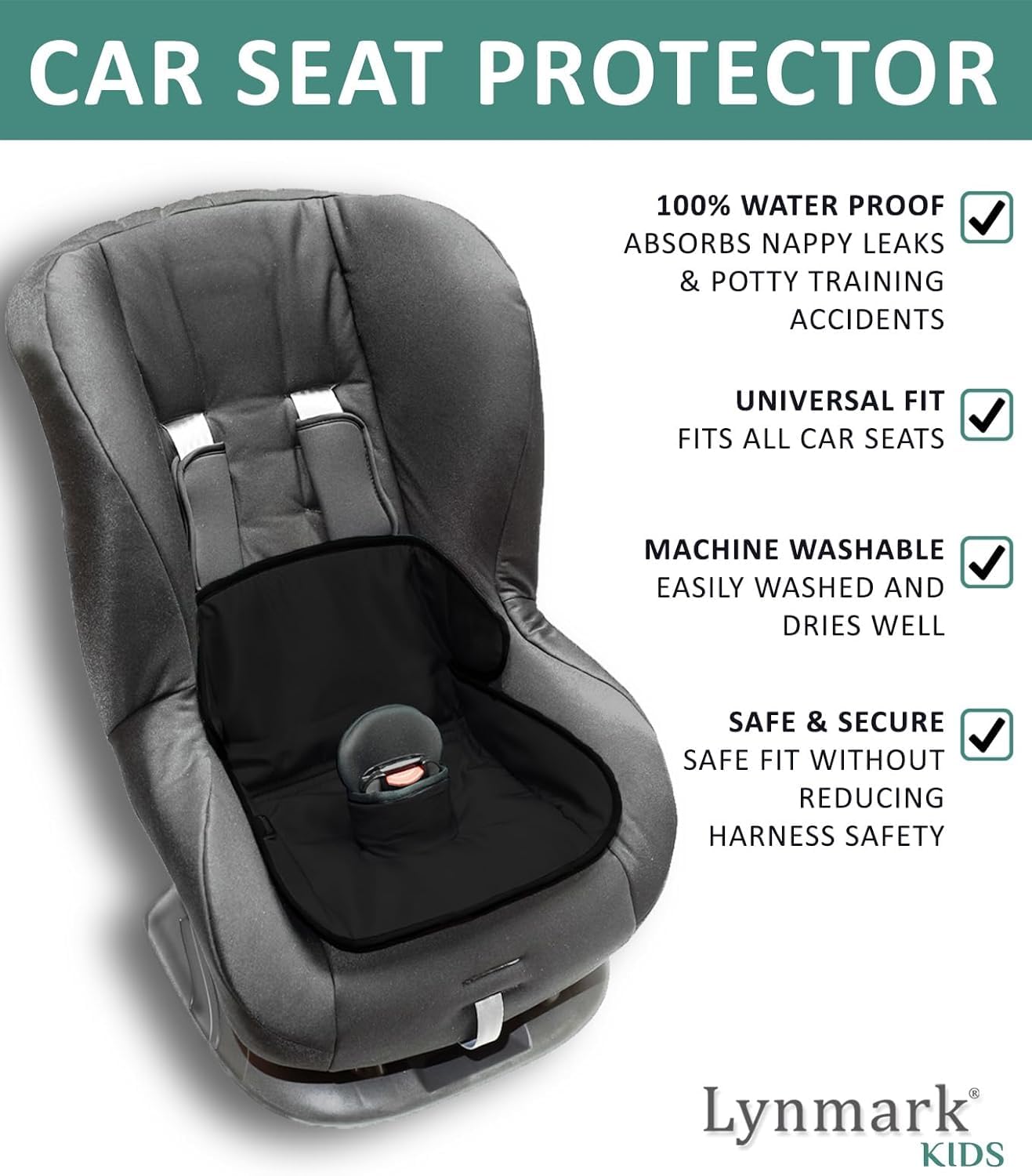 Waterproof Potty Training Car Seat Protector Liner encalife