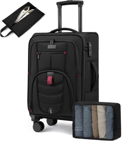 business carry on luggage with laptop compartment