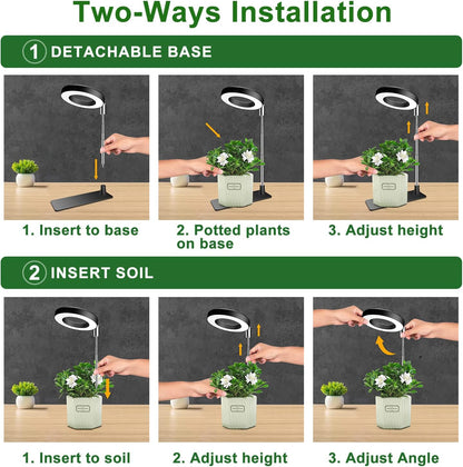 Grow Lights for Indoor Plants 3 Pack encalife