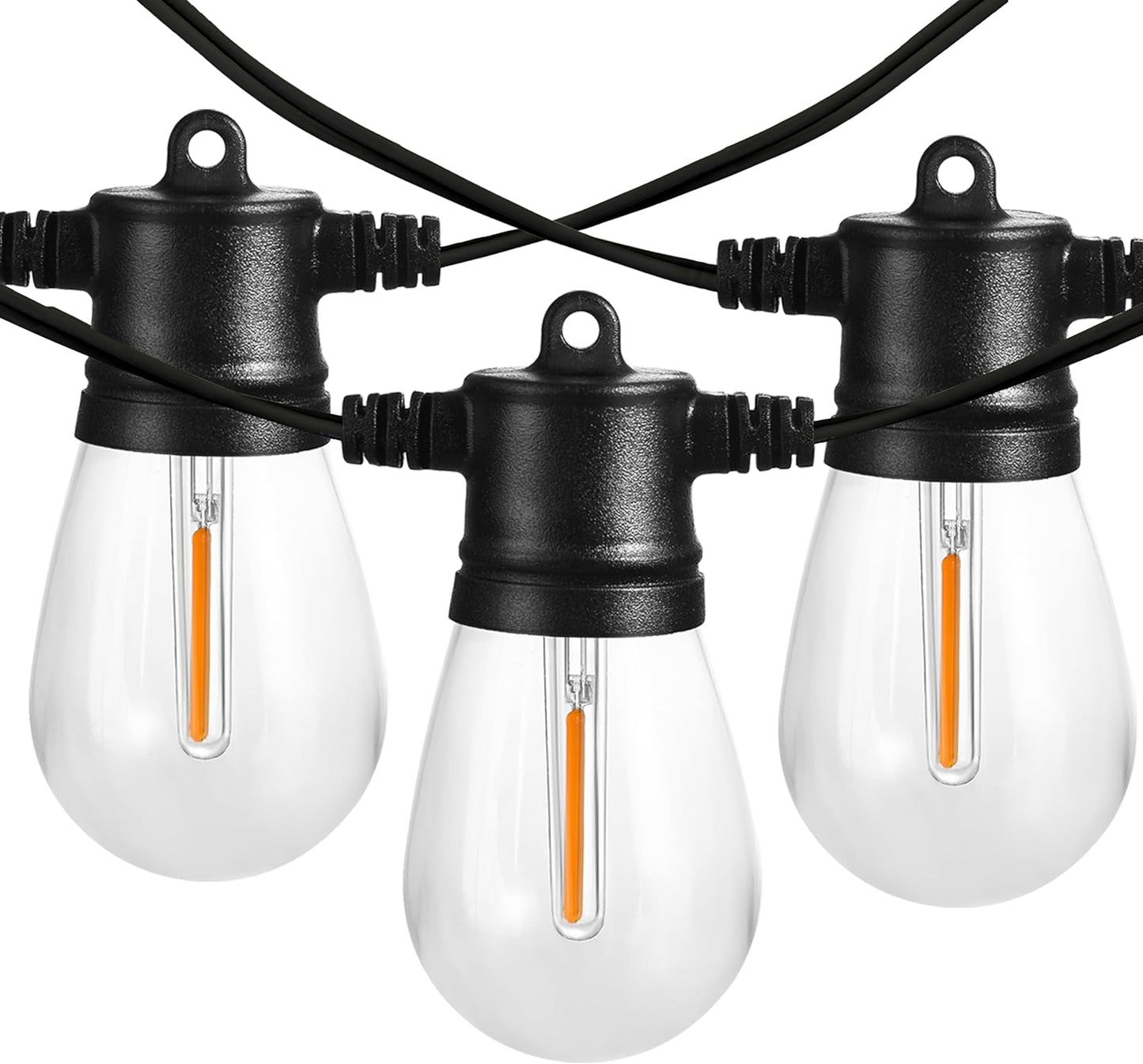 102FT Outdoor String Lights I Waterproof LED Patio & Garden Lights
