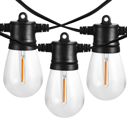 102FT Outdoor String Lights I Waterproof LED Patio &amp; Garden Lights