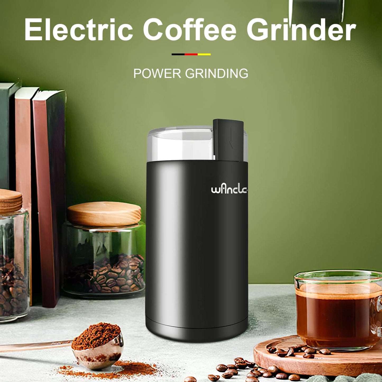One Touch Coffee Grinder encalife