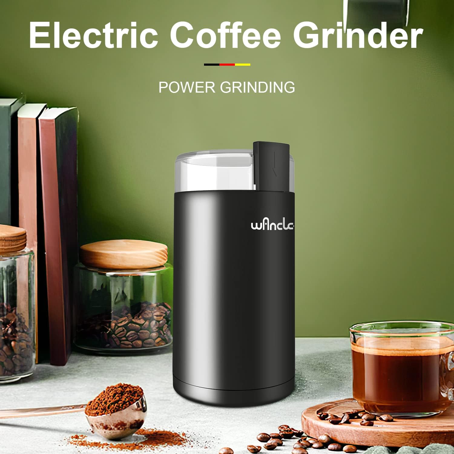 One Touch Coffee Grinder encalife