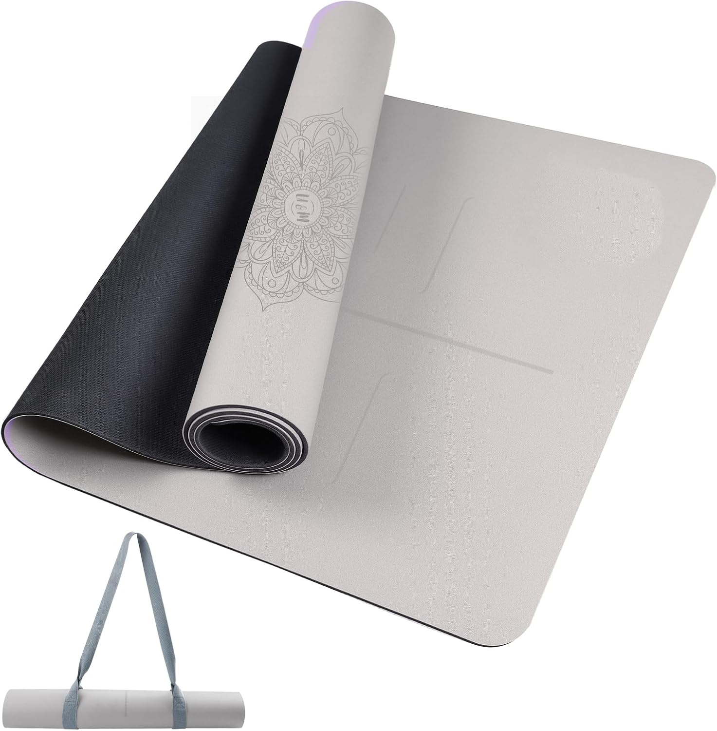 Yoga Mat I Non-Slip Mat with Natural Rubber Base