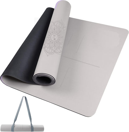 Yoga Mat I Non-Slip Mat with Natural Rubber Base