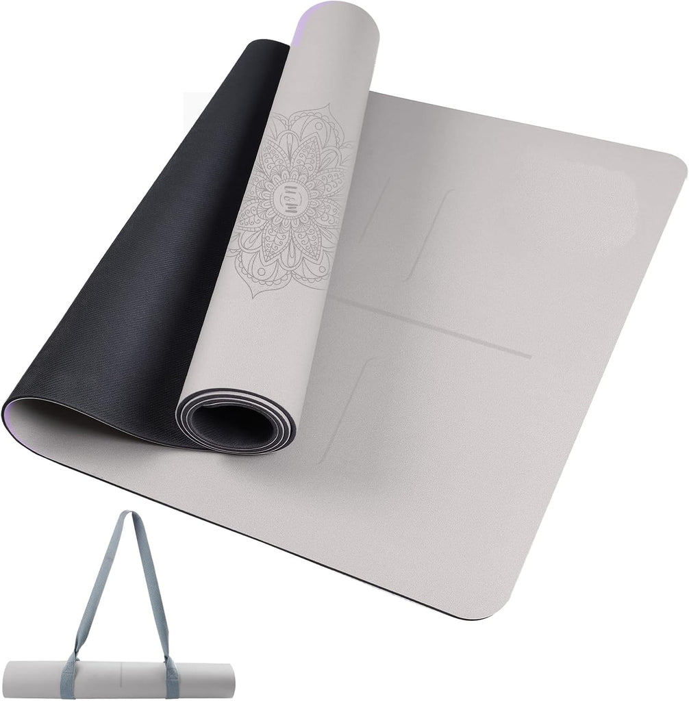 Yoga Mat I Non-Slip Mat with Natural Rubber Base