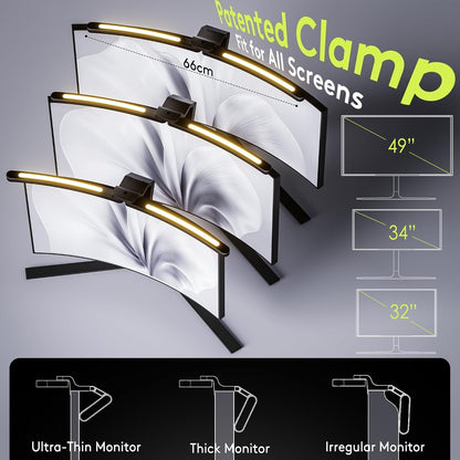 RGB Lighting Curved Monitor Light Bar encalife