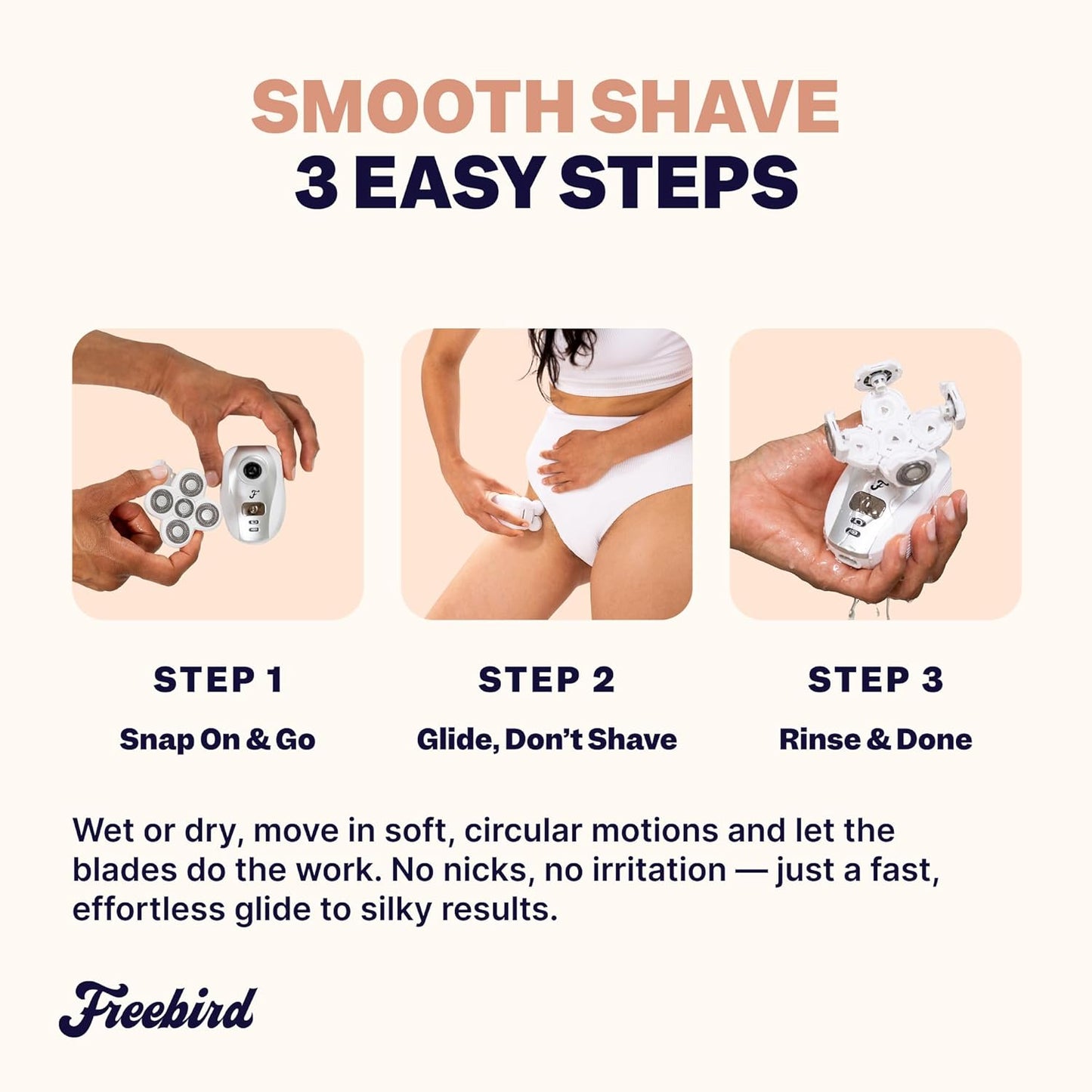 Flex Electric Razor Women Sensitive Bikini Shaver encalife