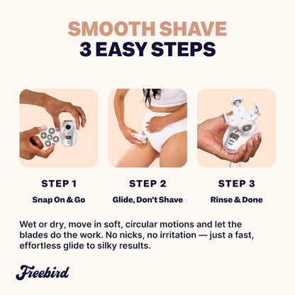 Flex Electric Razor Women Sensitive Bikini Shaver encalife