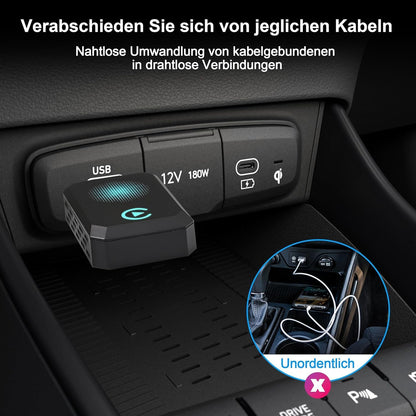 Wireless CarPlay Adapter Plug and Play encalife
