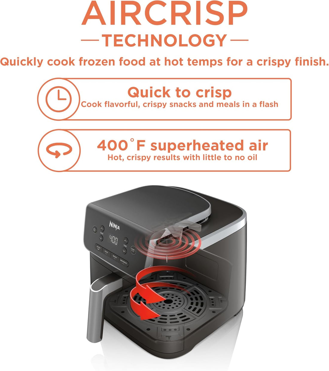 Air Fryer I Ninja AF141 5 Qt encalife