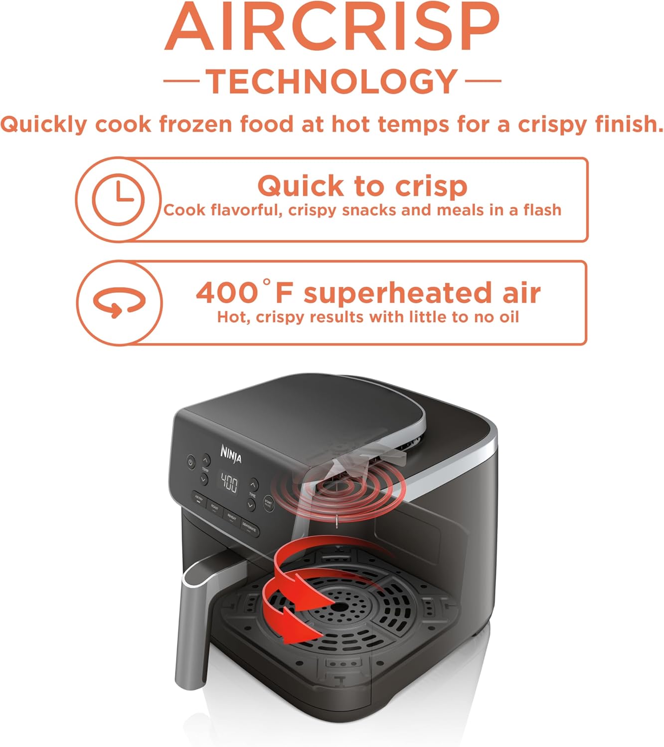 Air Fryer I Ninja AF141 5 Qt encalife