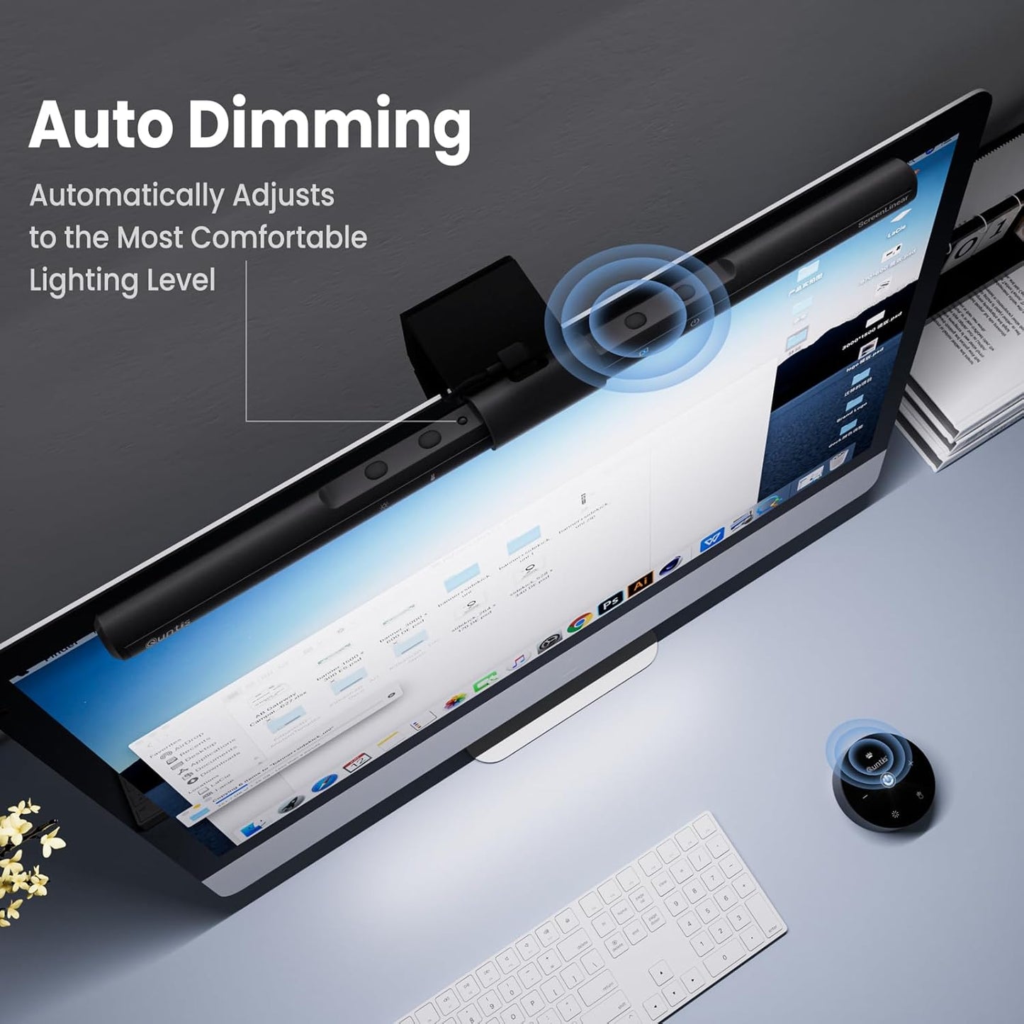 USB Monitor Light Bar for Home Office Desks encalife