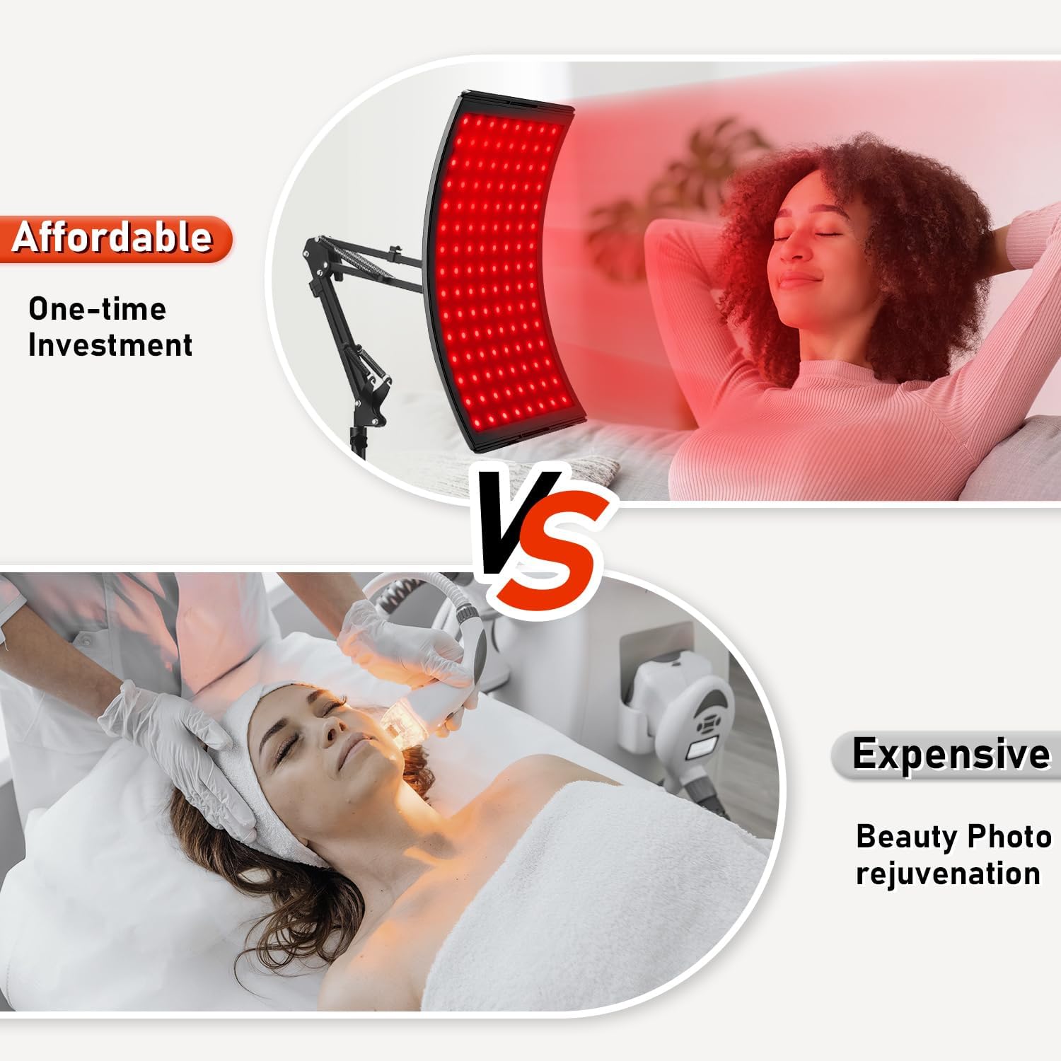 Red Light Therapy Lamp For Face Body Wellness encalife
