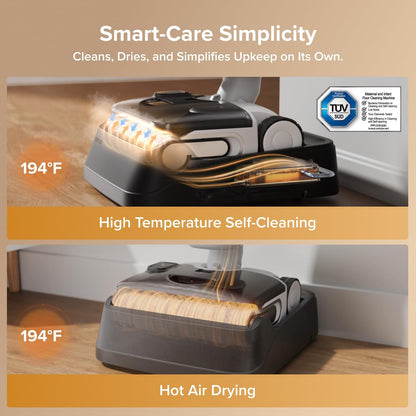 Cordless Wet Dry Floor Cleaner Vacuum Mop encalife