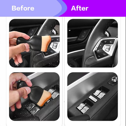 Car Interior Detailing Brush Soft Bristle encalife