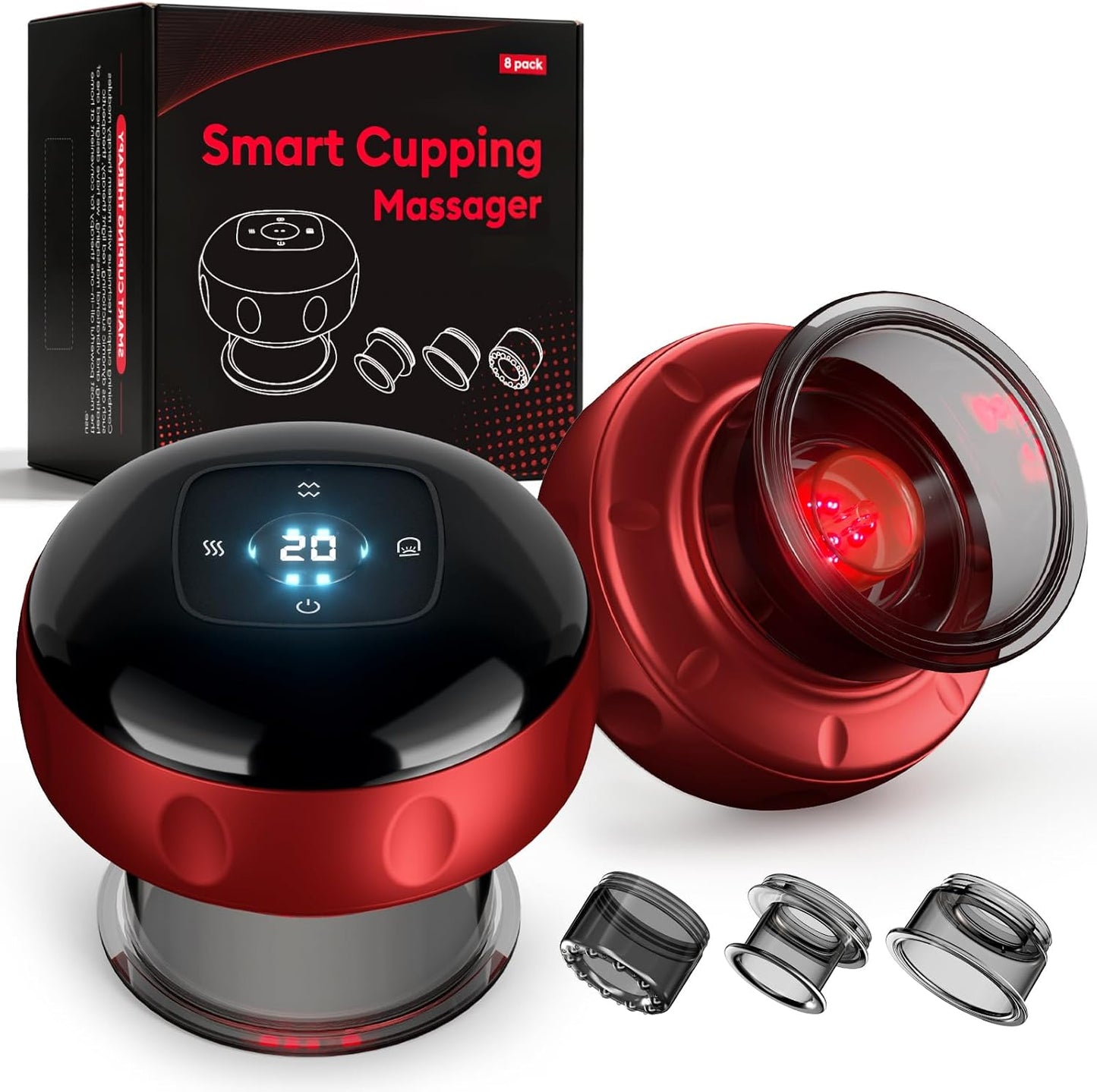 Smart Electric Cupping Massager for Sore Muscles encalife