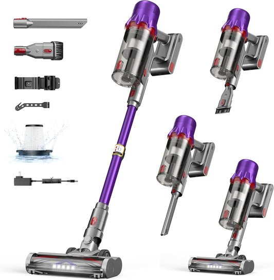 iXlion 45KPa lightweight cordless vacuum cleaner with LED brush