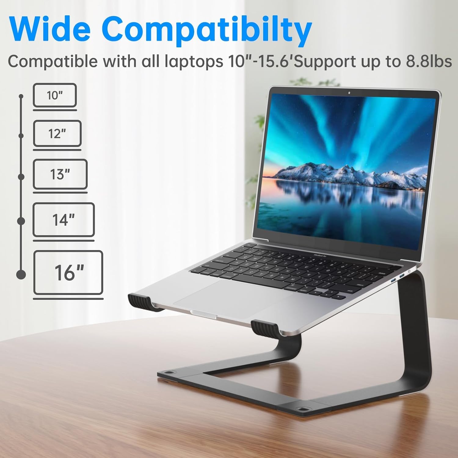 Portable Metal Laptop Stand for Office Desk encalife
