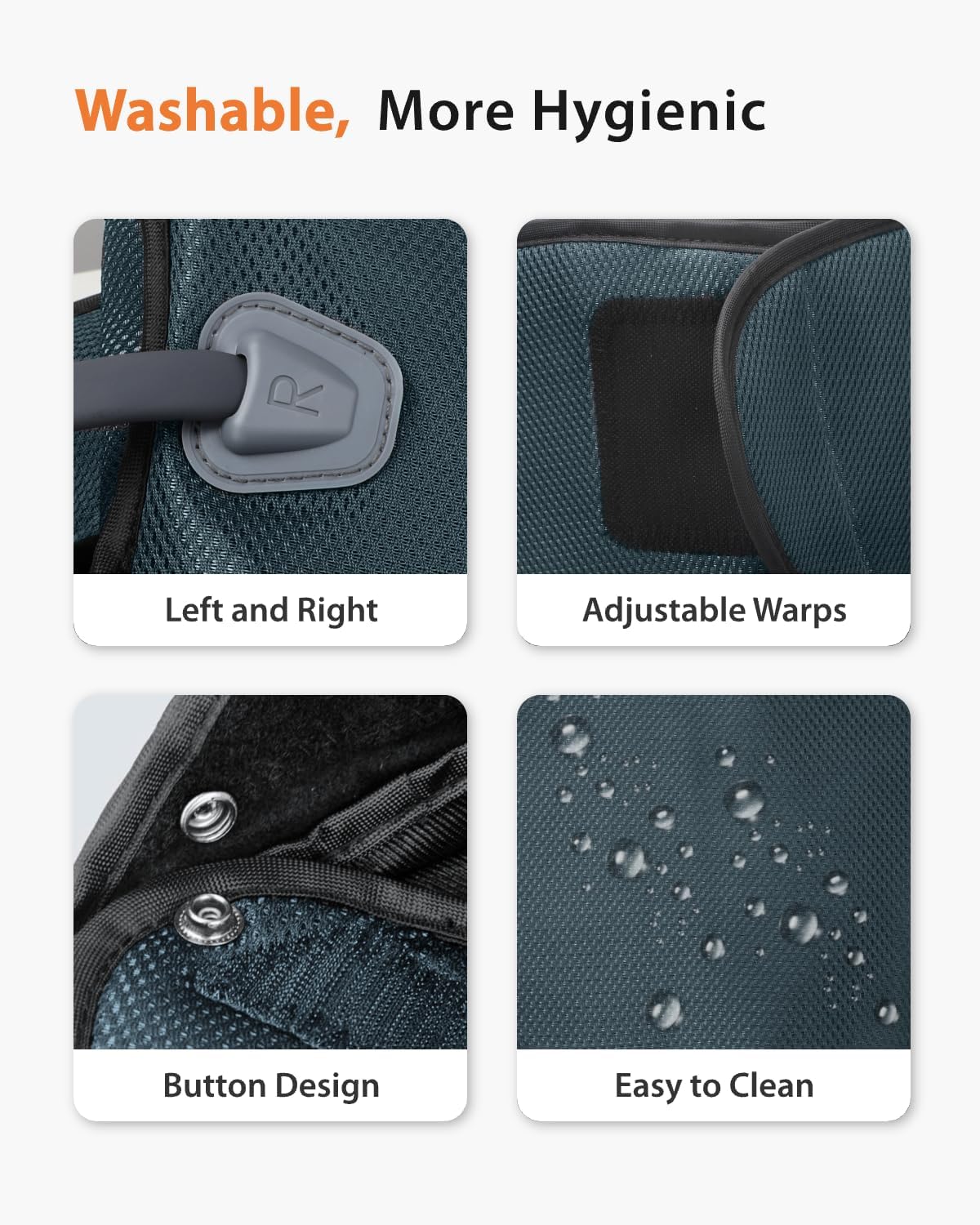 Air Compression Leg Massager with Soothing Heat encalife