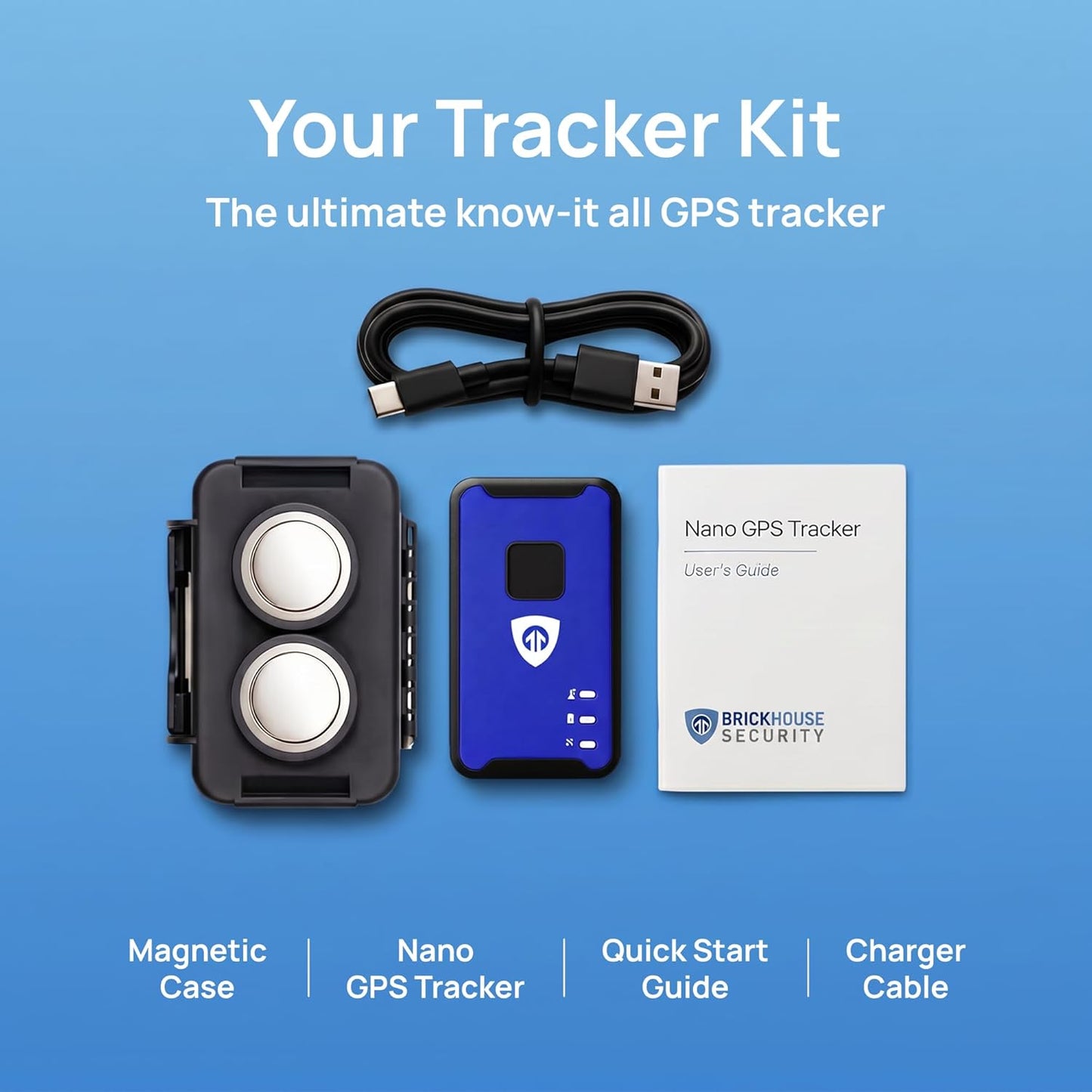 GPS Tracker Real-Time Hidden Anti-Theft encalife