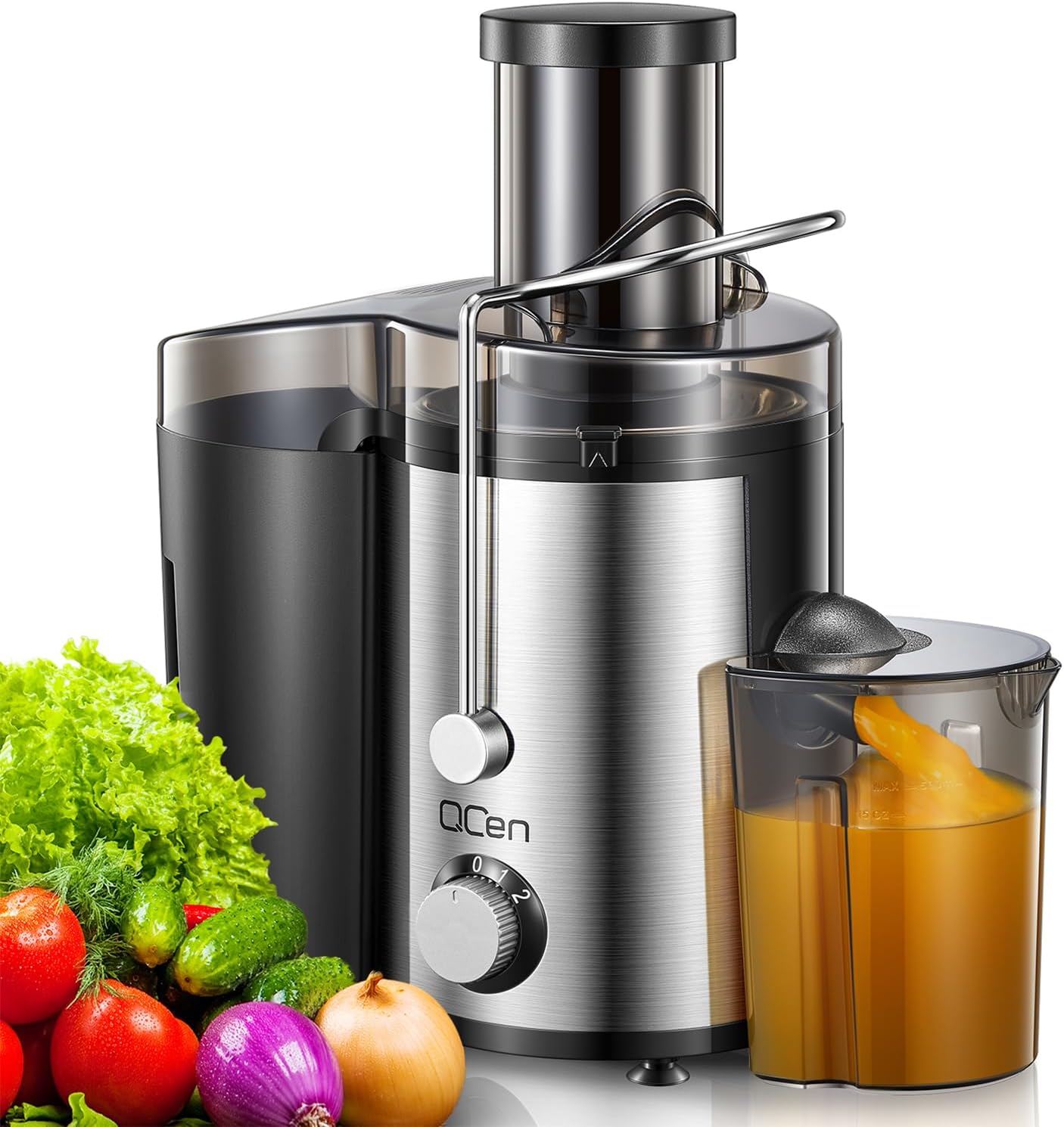 Electric Juicer Machine 800W | Centrifugal Fruit & Vegetable Juicer