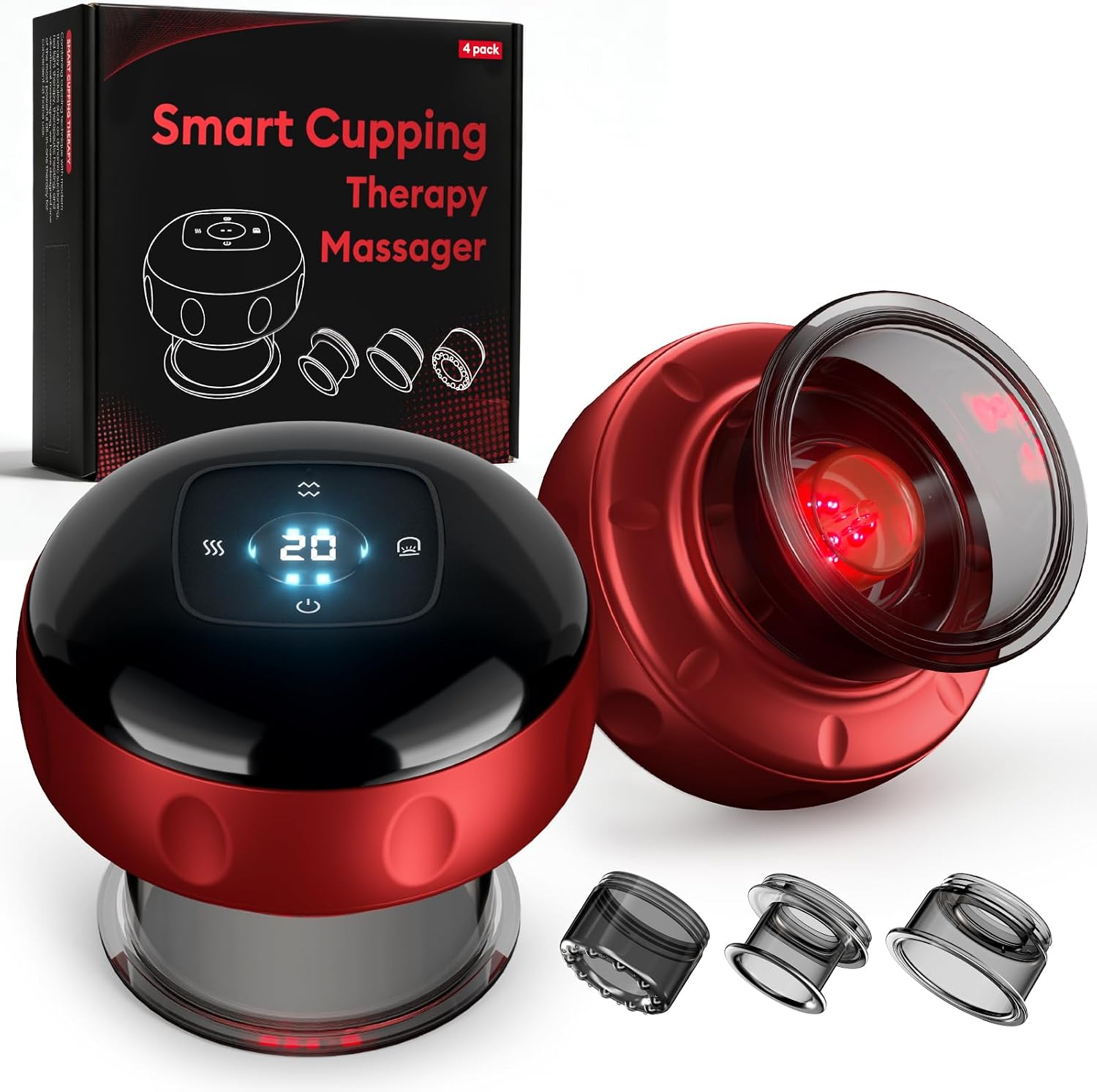 Smart Electric Cupping Massager for Sore Muscles encalife