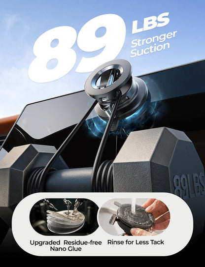 Magnetic MagSafe Car Phone Mount Cooling Grip encalife