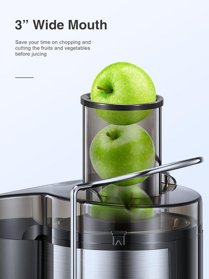 Electric Juicer Machine 800W | Centrifugal Fruit &amp; Vegetable Juicer encalife