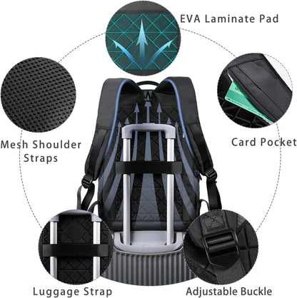Business Laptop Backpack I USB Charger encalife