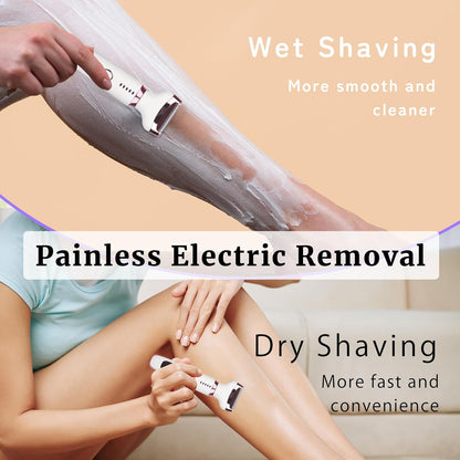 Electric Razor Women Love I 4-in-1 Grooming Kit encalife